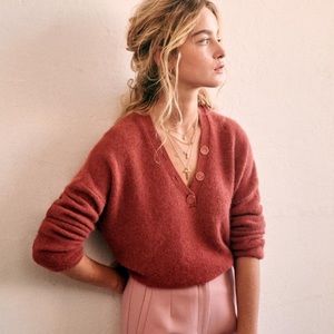 ✨Sézane Willy Jumper in Rosewood✨